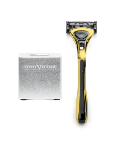 Goud handvat en Aluminiumhouder